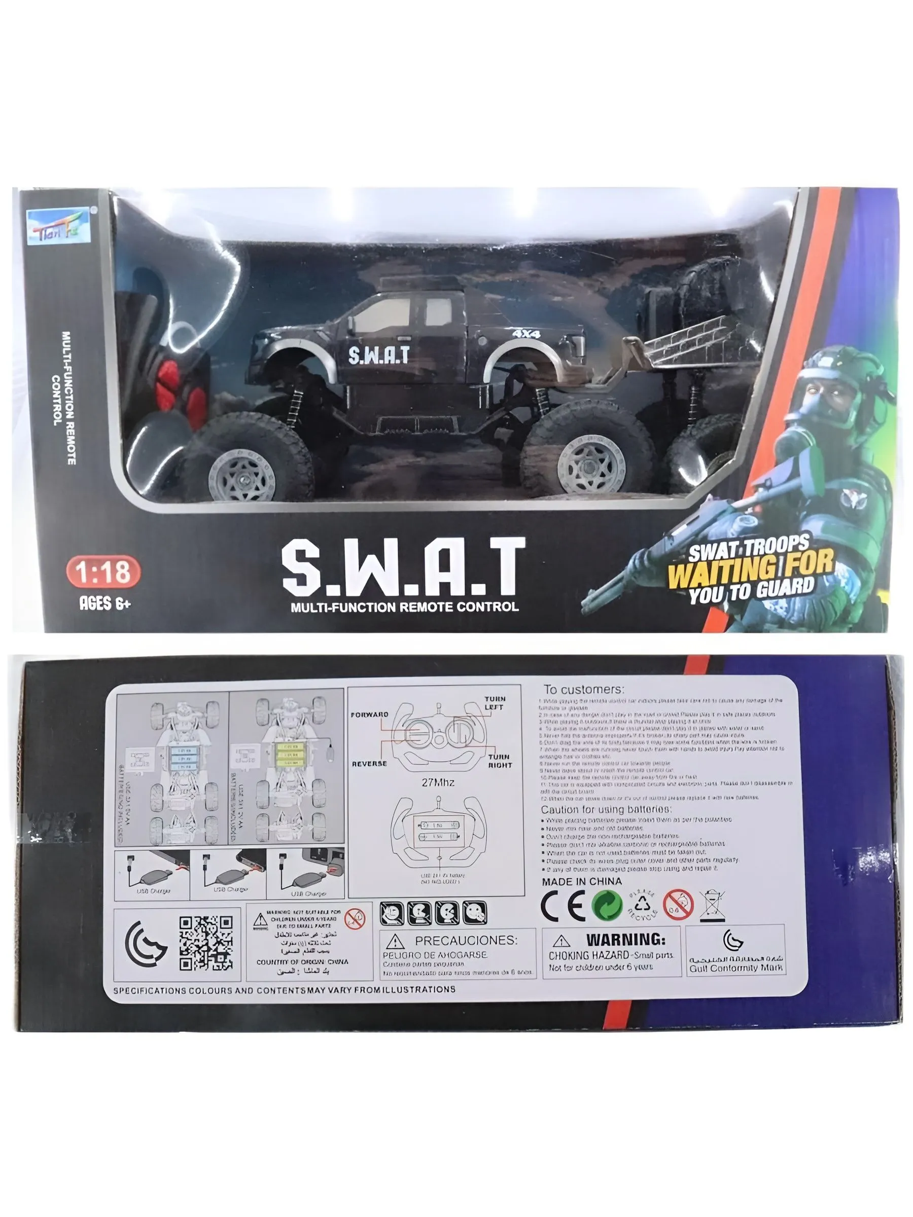 Машина внедорожник на радиоуправлении S.W.A.T — изображение 2